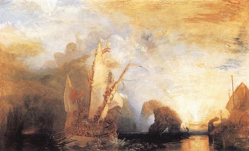 J.M.W. Turner Ulysses Deriding Polyphemus china oil painting image
